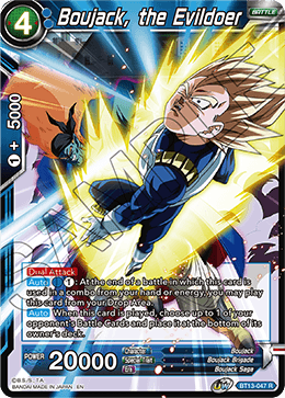 Boujack, the Evildoer - Supreme Rivalry - Rare - BT13-047