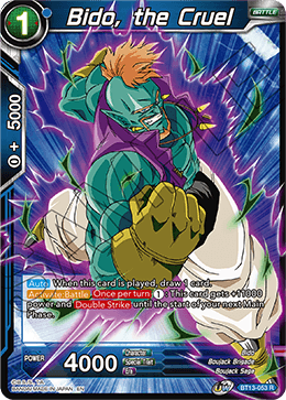 Bido, the Cruel - Supreme Rivalry - Rare - BT13-053