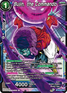 Bujin, the Commando - Supreme Rivalry - Uncommon - BT13-055