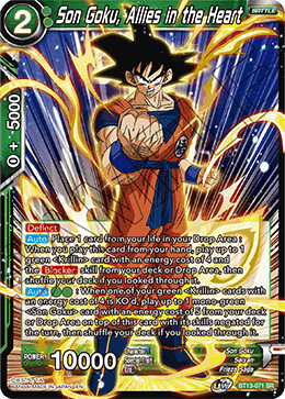 Son Goku, Allies in the Heart - Supreme Rivalry - Super Rare - BT13-071
