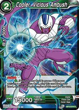 Cooler, Vicious Ambush - Supreme Rivalry - Common - BT13-074