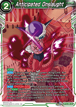 Anticipated Onslaught - Supreme Rivalry - Rare - BT13-086
