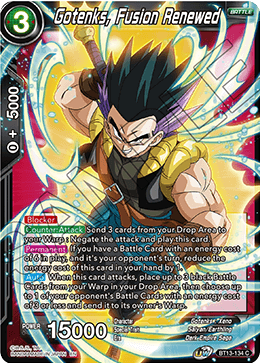 Gotenks, Fusion Renewed - Supreme Rivalry - Common - BT13-134