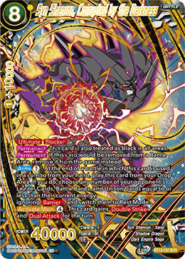 Syn Shenron, Corrupted by the Darkness - Supreme Rivalry - Secret Rare - BT13-152
