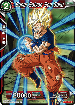 Super Saiyan Son Goku (BT14-006) - Cross Spirits - Common - BT14-006