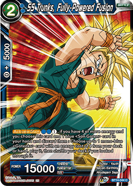 SS Trunks, Fully-Powered Fusion - Cross Spirits - Common - BT14-044