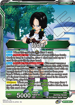 Videl // Videl, the Town's Heroine - Cross Spirits - Common - BT14-061