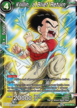 Krillin, a Brief Return - Cross Spirits - Common - BT14-066