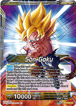 Son Goku // SS4 Son Goku, Returned from Hell - Cross Spirits - Uncommon - BT14-091