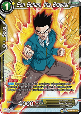 Son Gohan, the Brawler - Cross Spirits - Uncommon - BT14-098