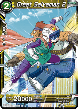 Great Saiyaman 2 - Cross Spirits - Common - BT14-106