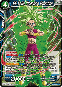 SS Kefla, Unending Evolution - Saiyan Showdown - Rare - BT15-047