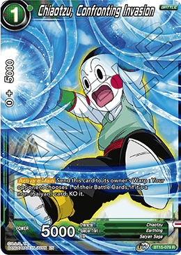 Chiaotzu, Confronting Invasion - Saiyan Showdown - Rare - BT15-079