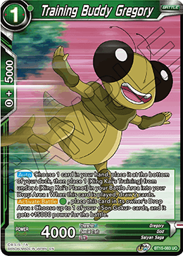 Training Buddy Gregory - Saiyan Showdown - Uncommon - BT15-083