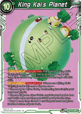 King Kai's Planet (Revision) - 5th Anniversary Set - Common - BT15-088