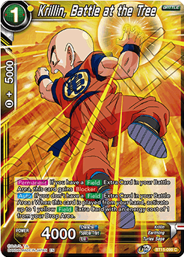 Krillin, Battle at the Tree - Saiyan Showdown - Common - BT15-099