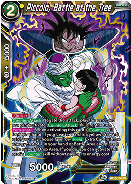 Piccolo, Battle at the Tree - Saiyan Showdown - Super Rare - BT15-100