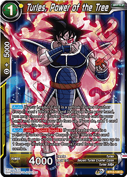 Turles, Power of the Tree - Saiyan Showdown - Common - BT15-108
