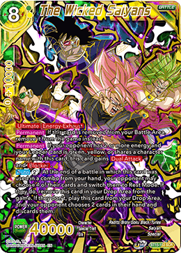 The Wicked Saiyans - Saiyan Showdown - Secret Rare - BT15-153