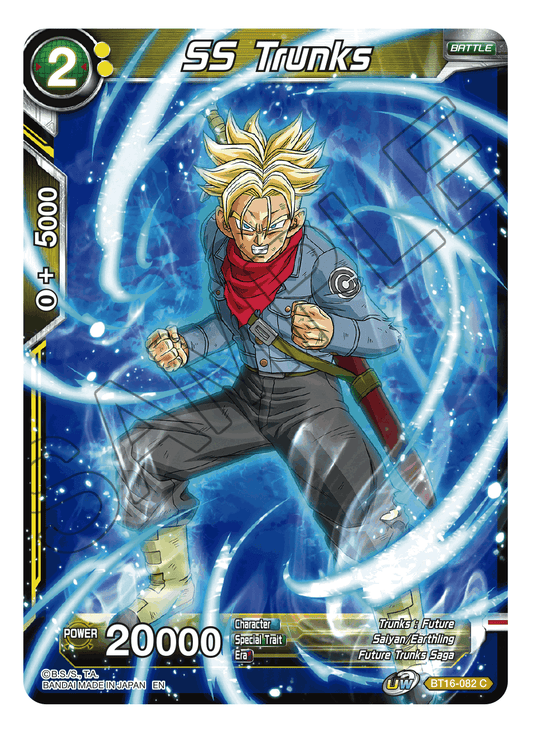 SS Trunks - Realm of the Gods - Common - BT16-082
