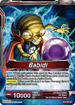 Babidi // Babidi, Creator of Evil - Union Force - Uncommon - BT2-003