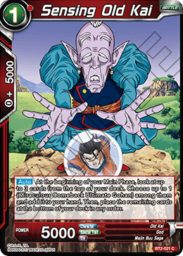 Sensing Old Kai - Union Force - Common - BT2-021