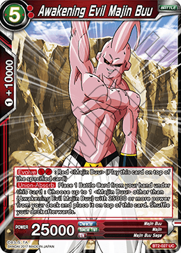 Awakening Evil Majin Buu - Union Force - Uncommon - BT2-027