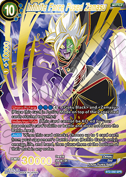 Infinite Force Fused Zamasu (SPR) - Union Force - Special Rare - BT2-058