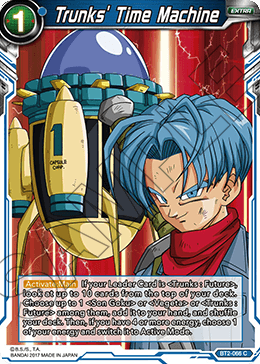 Trunks' Time Machine - Union Force - Common - BT2-066