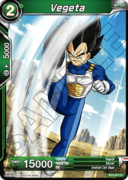 Vegeta - Union Force - Common - BT2-077