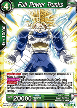 Full Power Trunks - Union Force - Uncommon - BT2-078