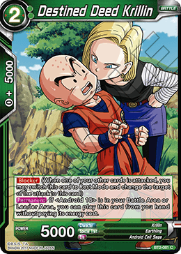 Destined Deed Krillin - Union Force - Common - BT2-081