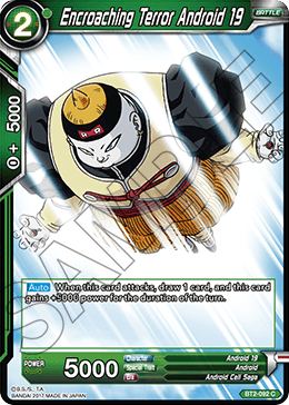 Encroaching Terror Android 19 - Union Force - Common - BT2-092