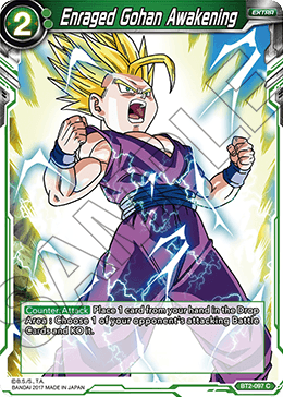 Enraged Gohan Awakening - Union Force - Common - BT2-097