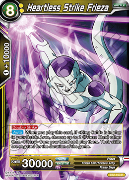 Heartless Strike Frieza - Union Force - Rare - BT2-103