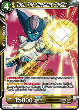 Tobi, The Obedient Soldier - Union Force - Common - BT2-118