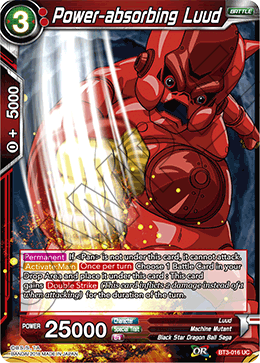 Power-absorbing Luud - Cross Worlds - Uncommon - BT3-016