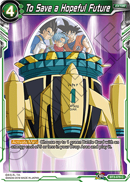 To Save a Hopeful Future - Cross Worlds - Common - BT3-079