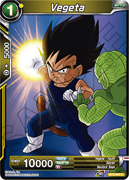 Vegeta - Cross Worlds - Common - BT3-094
