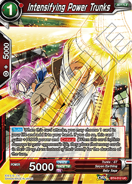 Intensifying Power Trunks (Reprint) - Battle Evolution Booster - Uncommon - BT4-012