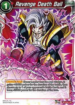 Revenge Death Ball - Colossal Warfare - Uncommon - BT4-021
