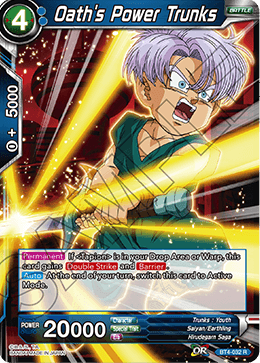 Oath's Power Trunks - Colossal Warfare - Rare - BT4-032