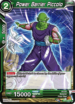 Power Barrier Piccolo - Colossal Warfare - Common - BT4-050