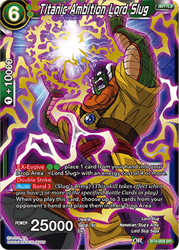 Titanic Ambition Lord Slug - Colossal Warfare - Super Rare - BT4-059