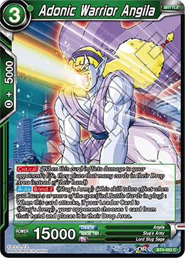 Adonic Warrior Angila - Colossal Warfare - Common - BT4-062