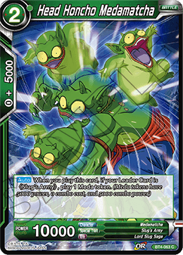 Head Honcho Medamatcha - Colossal Warfare - Common - BT4-063