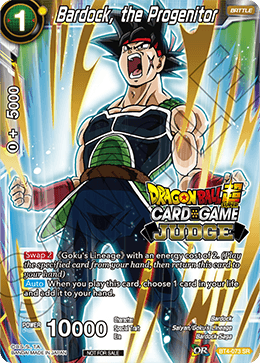 Bardock, the Progenitor - Judge Promotion Cards - Promo - BT4-073