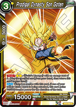 Prodigal Dynasty Son Goten - Colossal Warfare - Common - BT4-085