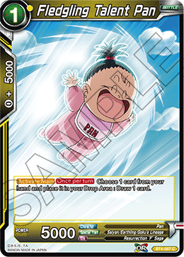 Fledgling Talent Pan - Colossal Warfare - Common - BT4-087