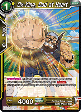 Ox-King, Dad at Heart - Colossal Warfare - Common - BT4-088